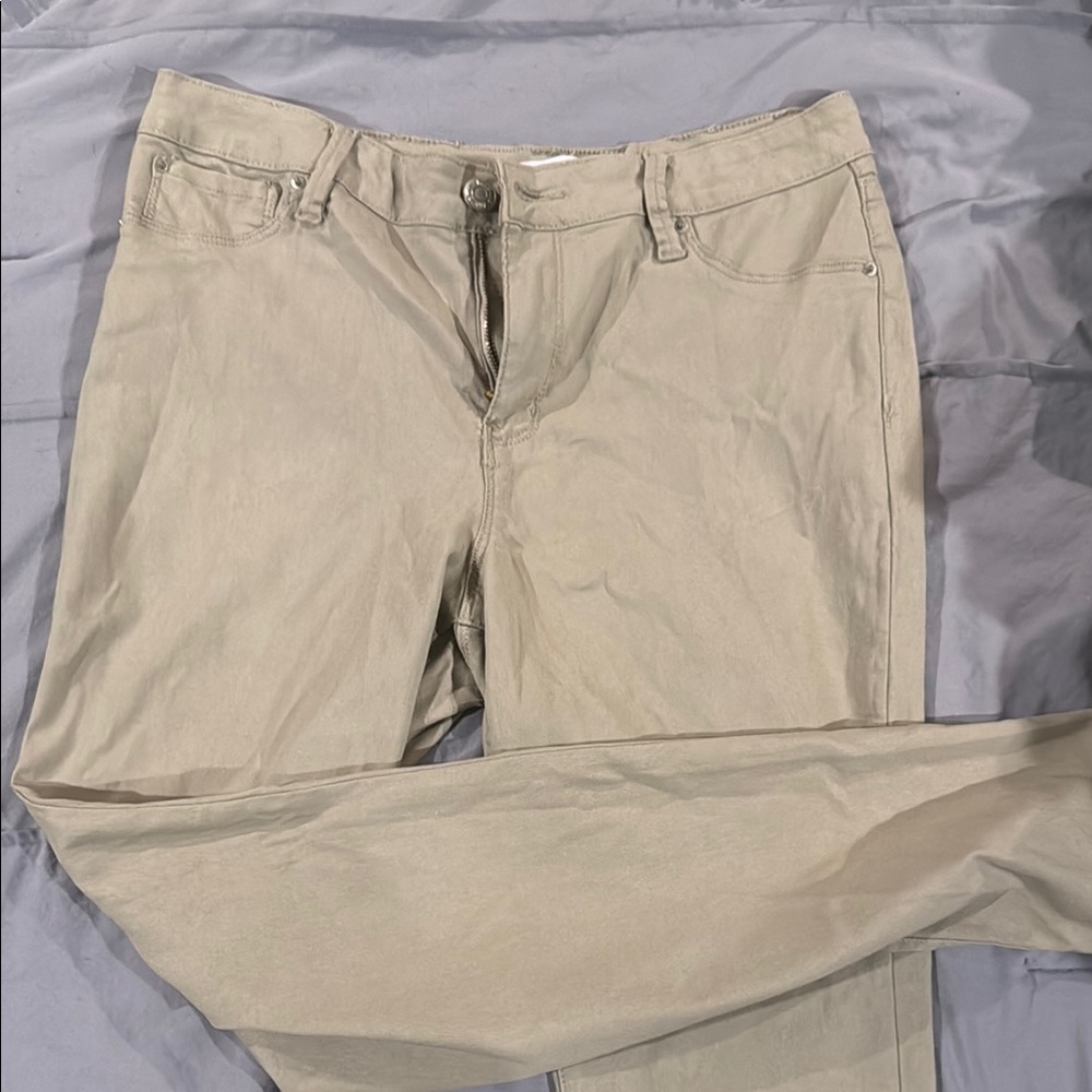 Women's Tan Jeans